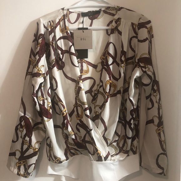 Chain pattern blouse - Picture 7 of 7